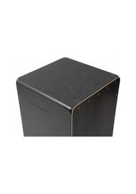 Resim Schlagwerk Cp91 Cajon Rudiments Hard Coal Stripes Large Black 