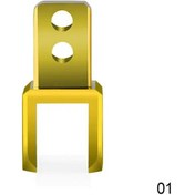 Resim Cloudstore Sarı Cnc Şok Yükseltici Adaptör - Atv, Dirt Bike, Scooter Performansını Artırın 