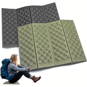 Resim 29X39Cm Yumurta Trough Pad, Bal Petek Masaj Pad, Katlanabilir XPE Pad, Açık Hava Yürüyüşü, Kamp, Eğitim Parkı Katlanabilir Yastık, Piknik Koltuğu, Nem Geçirmez Pad 