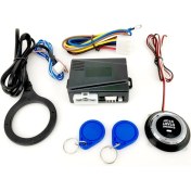 Resim Comebuywide 12V Araba Motoru Basmalı Çalıştırma Düğmesi Rfıd Kontak Marş Anahtarsız Motor Çalıştırma Durdurma Sistemi Basma Düğmesi Çalıştırma Durdurma Düğmesi Uzaktan Motor Çalıştırma SQ9002X (Yurt Dışından) 