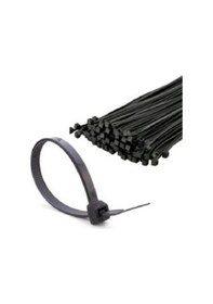 Resim Pemsan 4.8 x 400 Plastik Cırt Kelepçe Kablo Bağı Siyah 100'lü Paket 