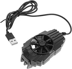 Resim OSALADI Telefon Radyatörü - Türbin Soğutma Fanı Pil El Fanı Küçük Taşınabilir Usb Ile Çalışan Oyun İçin Akıllı Telefon Soğutucu 