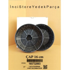 Resim Adp 604 Rant Piramit Davlumbaz Rustik 60 Için Karbon Filtre 