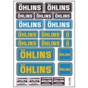 Resim A4 Sticker 096 Tek Paket Çoklu Sticker Çok Renkli 