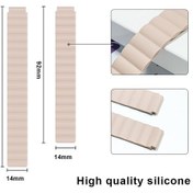 Resim Sones Xiaomi Mi Band 4/3 Silikon Manyetik Watch Band 