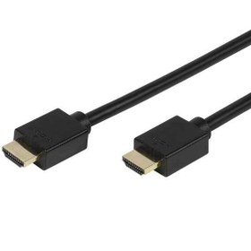 Resim Vivanco 42117 HDHD/20G-N High Speed HDMI® Cable Black 4KFull HDtv 1080P-2160P 3D Support Arc Altın Uçlu 10GBps Tranfer Hızı2 M 