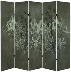 Resim Doğa Temalı Özel Tasarım Paravan Room Divider TYBParavan-1003100408471, 180 x 180 