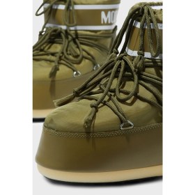 Resim Moon Boot Logolu Bağcıklı Su Itici Kar Botu Bayan Kar Botu 80D1409340 M006 