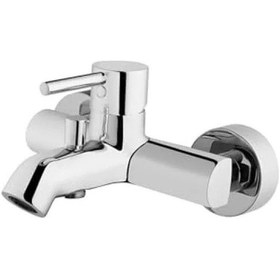 Resim Modern Tasarımlı Banyo Bataryası - Krom Kaplama 
