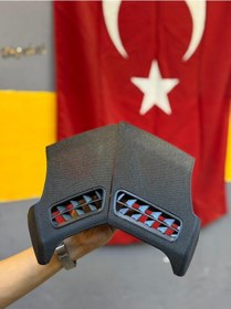 Resim Mercedes W210 Hoparlör Kapağı Sağ Sol Takım Abs Plastik Siyah Dayanıklı Ve Uyumlu Yedek Parça 1 Adet 