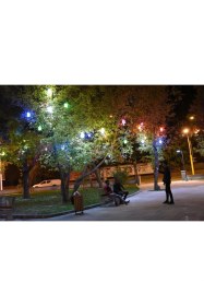 Resim Ağaç Feneri Bahçe Feneri Duy Set 10lu 