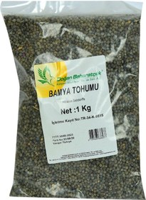 Resim Doğan Doğal Bamya Tohumu 1000 GR Paket 