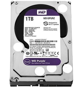 Resim WD Purple WD10PURZ 1 TB 5400 Rpm 64 MB Sata3 3.5" Harddisk 