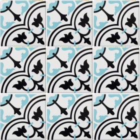 Resim Can Seramik 10x10 cm Cç-70 Kütahya Çini Karo 5'li 1 Paket 