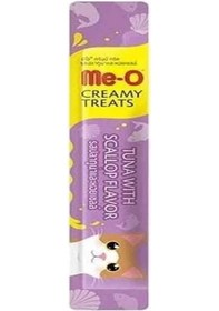 Resim Me-O Ton Balıklı ve Deniz Taraklı Likit Kedi Ödül Maması 15 G 