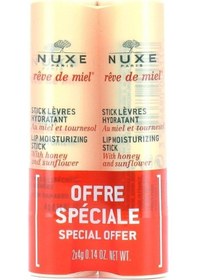 Resim Nuxe Reve De Miel Lip Moisturizing Nemlendirici Dudak Bakım Kremi 2 x 4 G 