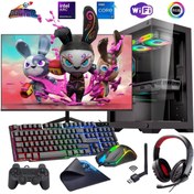 Resim ROGAME İ7 12700f 16gb Ddr4 480ssd 12gb Arc B580 24" Monitörlü Oyun Bilgisayarı (GAMİNG SET) 