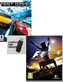 Resim Tigdes F1 2010 Ve Test Drive PC Oyunu | 2’si Bir Arada Flash Bellek İle Gönderim | Windows Uyumlu 