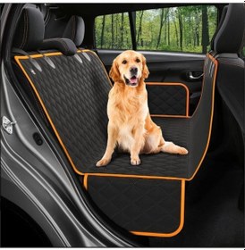Resim Eryatex Köpek Araba Koltuk Örtüsü Araç İçi Kedi Köpek İçin Tüy 