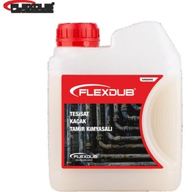 Resim Flexdub Tesisat Kaçak Tamir Kimyasalı 1Lt. 