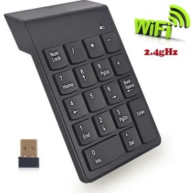 Resim Platoon NHR-106 Kablosuz Mini Numerik Klavye 