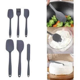 Resim Midas Toptan Home Silikon Spatula ve Fırça Seti 
