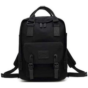 Resim Willowhaven Macaroon 16l Siyah Sırt Çantası - Tasarım Çeşitliliği Siyah 