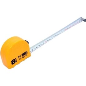 Resim Esnek 8 M x 25 Mt. Şerit Metre, Pratik ve Güvenilir Ölçüm Aracı 