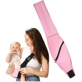 Resim Taşınabilir Bebek Sling Nefes Alabilir Bebek Taşıyıcı Kalça 1 Adet 