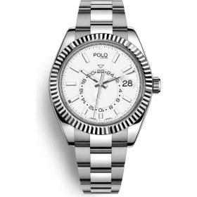 Resim G Sport Polo Rolex Model Çelik Kordon Erkek Kol Saati 