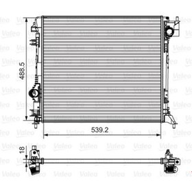 Resim Motor Su Radyatoru Nıssan Qashqaı J11 1.5Dcı Manuel 2014-2021 Val 