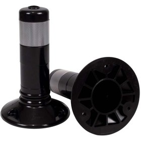 Resim İleri Trafik Delinatör 30 x 8 cm Siyah, Esnek Duba 