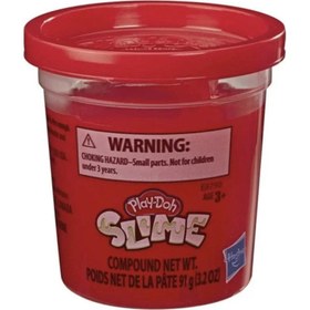 Resim Play-Doh Slime Tekli Hamur - Kırmızı E8790-E8803 