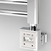 Resim Radiva Haiti Elektrikli Havlupan 200 Watt 300 x 700 cm Düz Krom (Kt x 3 Termostatlı) 