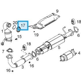 Resim Genel Markalar Chevrolet Captiva Katalitik Konvektör Boğaz Conta Kelepçesi Orjinal Ürün 96629314 