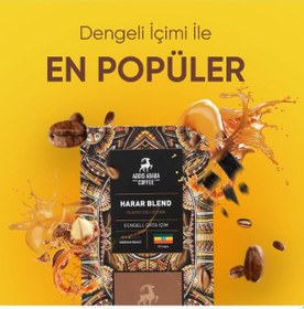 Resim Addis Ababa Coffee Harar Blend Kahve 250 G Moka Pot 