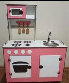 Resim Ahşap Büyükboy Mutfak 