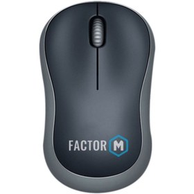 Resim Factor-M Factor M M1 Süper Sessiz Kompact Kablosuz Mouse Siyah 