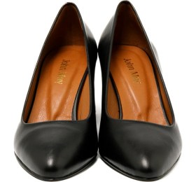 Resim Kadın Topuklu/ Stiletto MAR-25Y-166-512 John May Siyah Cilt 