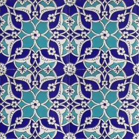 Resim Can Seramik 20*20 Cm Cç80 Kütahya Çini Karo 5' Li 1 Paket 