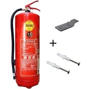 Resim Tüpaş Yangın Tüp 6 KG + Askı Aparatı+ Dübel Vida 3'lü Set 
