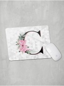 Resim Panorama Ajans Ç Harfi Baş Harf Pembe Çiçekli Mouse Pad 