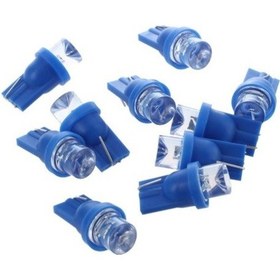 Resim Agoodshop 10x W5w Led Gece Lambası Ampulü - 158, 168, 194 T10 2825 Xenon Mavi Tavan Işığı - Yurt Dışından 