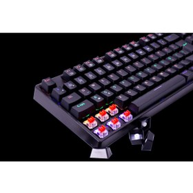 Resim Redragon K582R Rainbow Surara Blue Switch Kablolu Mekanik Oyuncu Klavye 