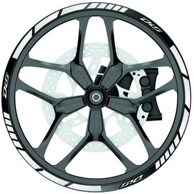 Resim deeb Dio Jant Şeridi Beyaz Beyaz Model X 