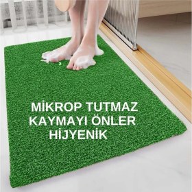 Resim MR MİLREY Kıvırcık Plastik Paspas - Kalınlık 12 mm / Islak & Kaydırmaz Iç ve Dış Zeminler 