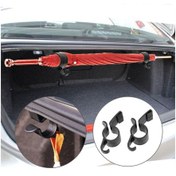 Resim 2 Adet Araç Için Şemsiye Tutucu Bagaj Organizer Kanca Seti (480320424) 