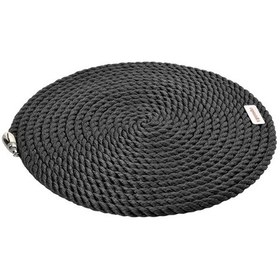 Resim Amerikan Servis Yuvarlak Siyah 