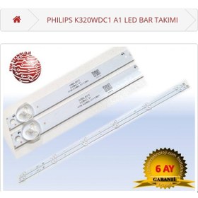 Resim 32Bdl4012N Philips K320Wdc1 A1 Led Bar Takımı 