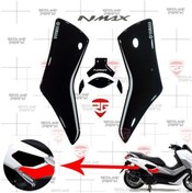 Resim Redline Grafik Yamaha Nmax 155 Yan Pad Seti Beyaz Siyah 